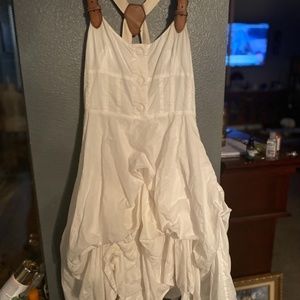 All Saints Steampunk white dress